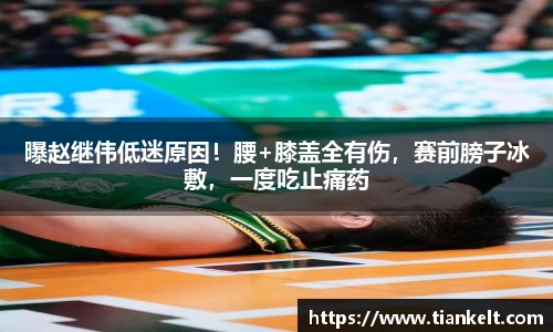 曝赵继伟低迷原因！腰+膝盖全有伤，赛前膀子冰敷，一度吃止痛药